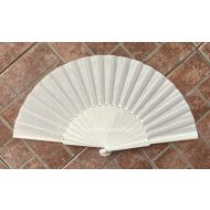 wachlarz FLAMENCO 30 - 31 cm - różne KOLORY - jaśniutkie ecru - y_wachlarz8003_pelny_duzy_flamenco_30,7cm_odcien_jasny_ecru.jpg