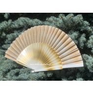 wachlarz FLAMENCO 26,5 cm ZŁOTE ombre - WZÓR - prawa strona - y_wachlarz_pericon_27cm_malowany_zlota_farba.jpg